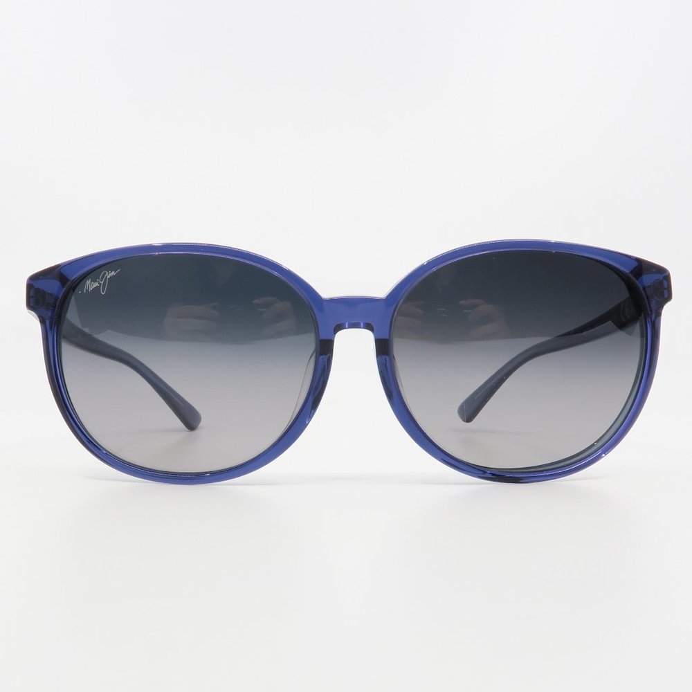 Maui Jim MJ796-08D WATER LILY Blue/Blue Polarized Sunglasses Pre-owned - Picture 2 of 6